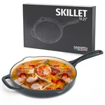Segretto Cookware Oven Proof Skillet With Handles, Pre-seasoned Cast Iron Ski.... Fixed Price $47.68.