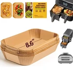 130PCS Air Fryer - Disposable Rectangle Liners, Thick Parchment Paper .... Fixed Price $25.99.