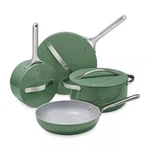 445$ Caraway Ceramic Non-stick Pots & Pans Cookware Set 12- Piece Sage Green. Fixed Price $311.00.
