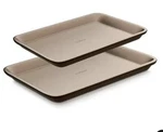 Nutrichef Nonstick Cookie Sheet Pan Large And Med Metal Baking Tray. Fixed Price $12.49.