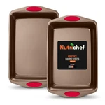 Nutrichef 2-PIECE Baking Pan Set Premium Non-stick Coating Carbon Steel Bak.... Fixed Price $49.28.