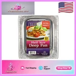 Versatile 9X13 Disposable Aluminum Pans - Perfect For Parties & Meal Prepping. Fixed Price $39.99.