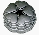 Wilton Queen Of Hearts Bundt Cake Pan Non Stick Cast Aluminum 10 Cup. Fixed Price $24.50.