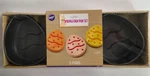 Easter Wilton 3 Piece Pan Egg Shaped Springform Set 5" Each Mini Cakes. Fixed Price $17.97.