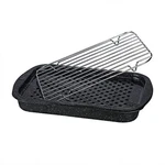 3 Pcs Set Bake Broil & Grill Granite Ware. Fixed Price $47.18.