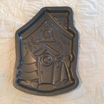 Sweet Creation Good Non-stick Gingerbread House Cookie Pan Baking Sheet 12". Fixed Price $12.99.