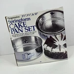 Progressive Set Of 3 Springform Cake Pans Sizes 8 9 & 10 New Box. Fixed Price $13.20.