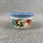 The Pioneer Woman Stoneware Scalloped Ramekin Dip Bowl Willow, Blue Floral, 4.5. Fixed Price $14.99.