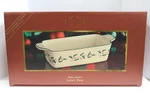 Lenox Holiday Bread Loaf Pan Christmas Holly Handles 783058 Bakeware New W/ Box. Fixed Price $15.00.