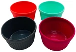 Trudeau Bpa Free Silicone Set Of 4 Ramekins, 09912033. Fixed Price $20.43.