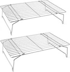 Cooling Set,p&p Chef 2-TIER Stackable Stainless Steel Wire For Baking. Fixed Price $30.45.