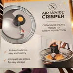 Air Whirl Crisper Stove Top Fryer Cooks And Reheats Food Crispy. Fixed Price $28.99.