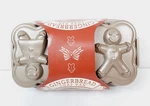 New Nordic Ware Gingerbread Holiday Non-stick Loaf Pan 1 Lb. 454 Grams. Fixed Price $17.99.