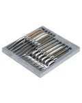 Jean Dubost Laguiole 12PC Flatware Set. Fixed Price $97.99.