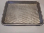 Nordic Ware 9" X 13" 1" Rectangular Ribbed Cooking Pan Sheet. Fixed Price $15.00.
