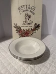 Mikasa Cameo Platinum Ultima + Serving Bowls. Fixed Price $42.99.
