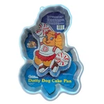Vintage 1985 Wilton Dotty Dog Cake Pan 2105-3975 Get Along Gang Novelty Baking. Fixed Price $12.95.
