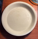 Pampered Chef Family Heritage Collection 10" Stoneware Pie Plate Pan K117.. Fixed Price $14.95.