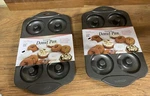 2 Ea Norpro Professional Essentials Nonstick Donut Pan. Fixed Price $23.00.