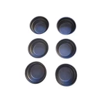 Lloyd Pans Set Of 6 Round Ramekins Prep Cups Silver 3.5 Diameter Stainless. Fixed Price $17.60.