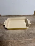 Le Creuset Baking Dish - 10 X 7 Yellow Sunflower. Fixed Price $24.95.
