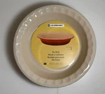 Creuset Stoneware Pie Dish 9" Dimpled Edges Flint Gray. Fixed Price $54.99.
