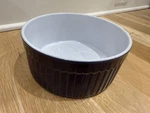 Emile Henry France Ribbed Blue #68-20 Baking Souffl Dish X 3.5 Used. Fixed Price $19.00.