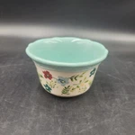 Pioneer Woman Stoneware Bowl 2015DMT Floral Teal. Fixed Price $5.99.