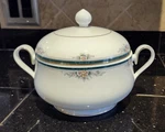 Noritake Landon Covered Vegetable Bowl Rare Htf. Fixed Price $150.00.