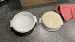 Emile Henry Cheese Baker Made In France White Ceramic 84.17. Fixed Price $74.99.