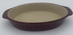 Pampered Chef Traditions Family Heritage Stoneware Cranberry Oval Dish. Fixed Price $29.95.
