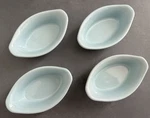 Rachael Ray 4PC Ramekin Dipping Cup Ceramic Glaze Agave Powder Blue 3OZ Set Of. Fixed Price $29.77.