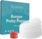 Aegwynn Hamburger Patty Round 4 Inch 300 Pcs, Parchment Papers Non. Fixed Price $16.65.