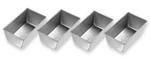 Bakeware Mini Loaf Pan, Set Of 4, Nonstick & Quick Release. Fixed Price $36.38.