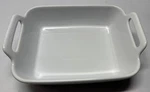 Denmark Tools For Cooks Rectangular Small Baking Dishes - White. Fixed Price $27.99.