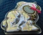 Nordic Ware Vintage 3D Rabbit Easter Bunny Spring Cake Pan Aluminum Made Usa New. Fixed Price $22.99.