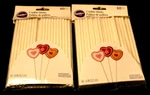 Lot Of TWO(2) Wilton Packs 60 Cookie Sticks 6-INCH Brand New. Fixed Price $14.79.