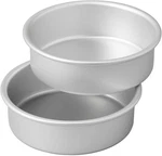 Small And Tall Aluminum X 6-INCH Layer Cake Pan Set, 2- Piece. Fixed Price $46.99.