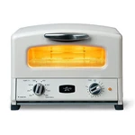 Sengoku Heatmate Graphite Toaster Oven, 120 Volt, Eggshell White (for Parts). Fixed Price $39.63.