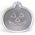1998 Wilton Jack Lantern Cookie Pan 12.5" Aluminum Halloween Mold 2105-6207. Fixed Price $5.00.