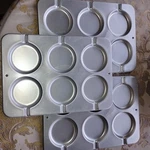 Wilton Lollipop Cookie Pan, Round Circle Treat Stick 6CT 2105-8105. Fixed Price $8.98.