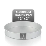 Restaurantware-met Lux 12 Inch Straight-sided Baking Tin Round Cake Pan. Fixed Price $33.72.