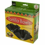 Tortilla Baking Bowls Set. Fixed Price $14.99.