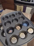 2-WILTON Perfect Results Premium Non-stick Bakeware Muffin Cupcake Standard. Fixed Price $24.99.