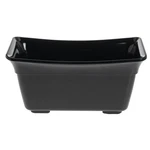Hubert Food Pan 1/3 Size Black Curveware - 1/4" X 12" 6". Fixed Price $37.99.