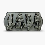 Nordic Ware Skeleton Cakelet Pan Halloween Baking Mold Cast Aluminum Usa. Fixed Price $29.74.