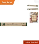 High-quality 70 Sq Ft Silicone Coated Parchment Paper Healthy Baking Solution. Fixed Price $12.73.