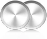 Stainless Steel Pizza Pan Round Tray Plate For Pie 10 Inch 2 Pcs. Fixed Price $23.90.