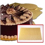 Vineland Gold Double Wall Full Sheet Cake Board, 25.5" X 17.5" 25/CASE. Fixed Price $106.15.