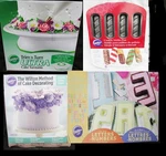 Wilton Choice Ultra Cake Turntable, Letters Numbers, Course 2 Or Holders. Fixed Price $9.50.